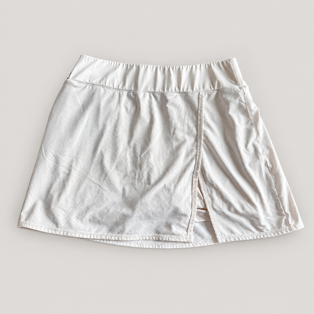 Slazenger White Golf Tennis Skort Womens Small Pull On Athletic Pickleball Skirt